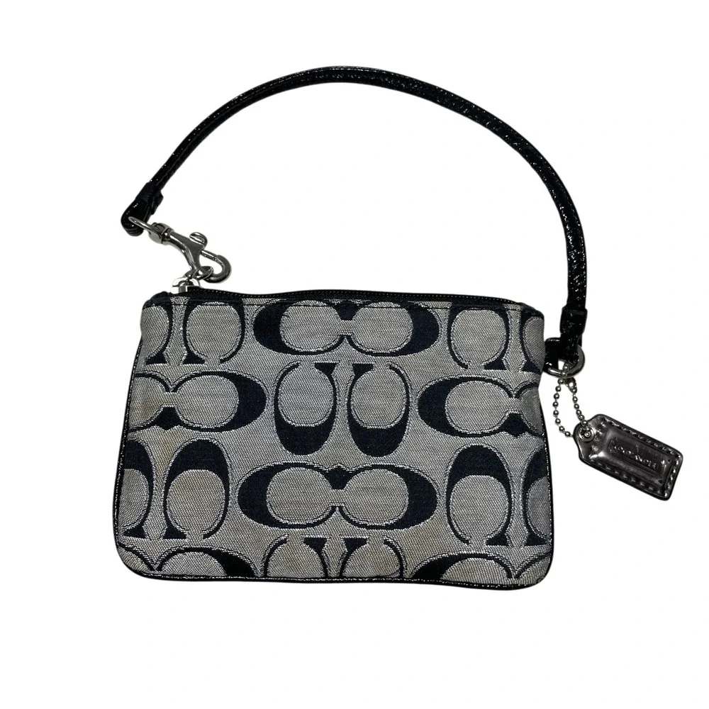 Coach black gray